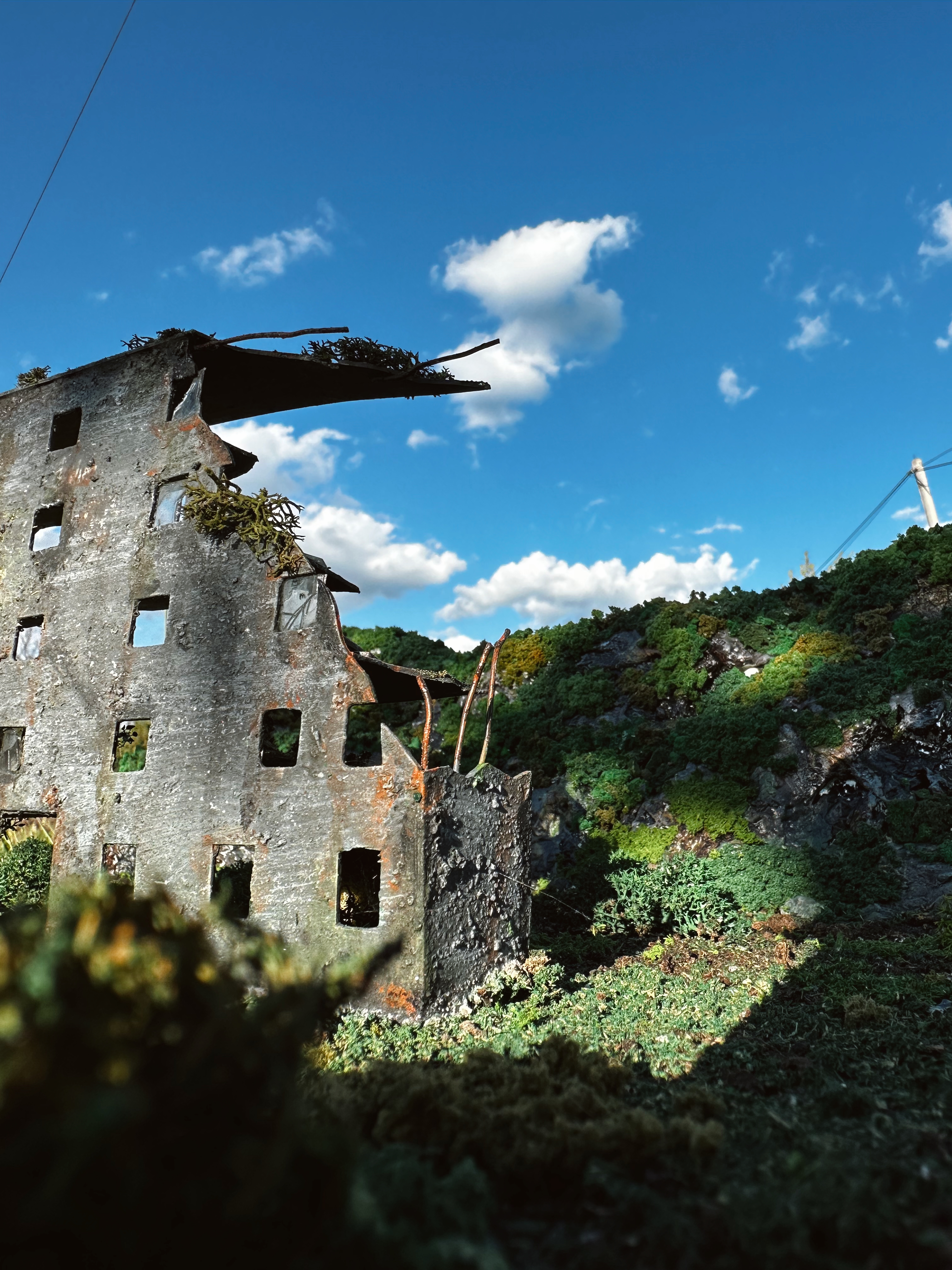 diorama created on the subject of occupation.